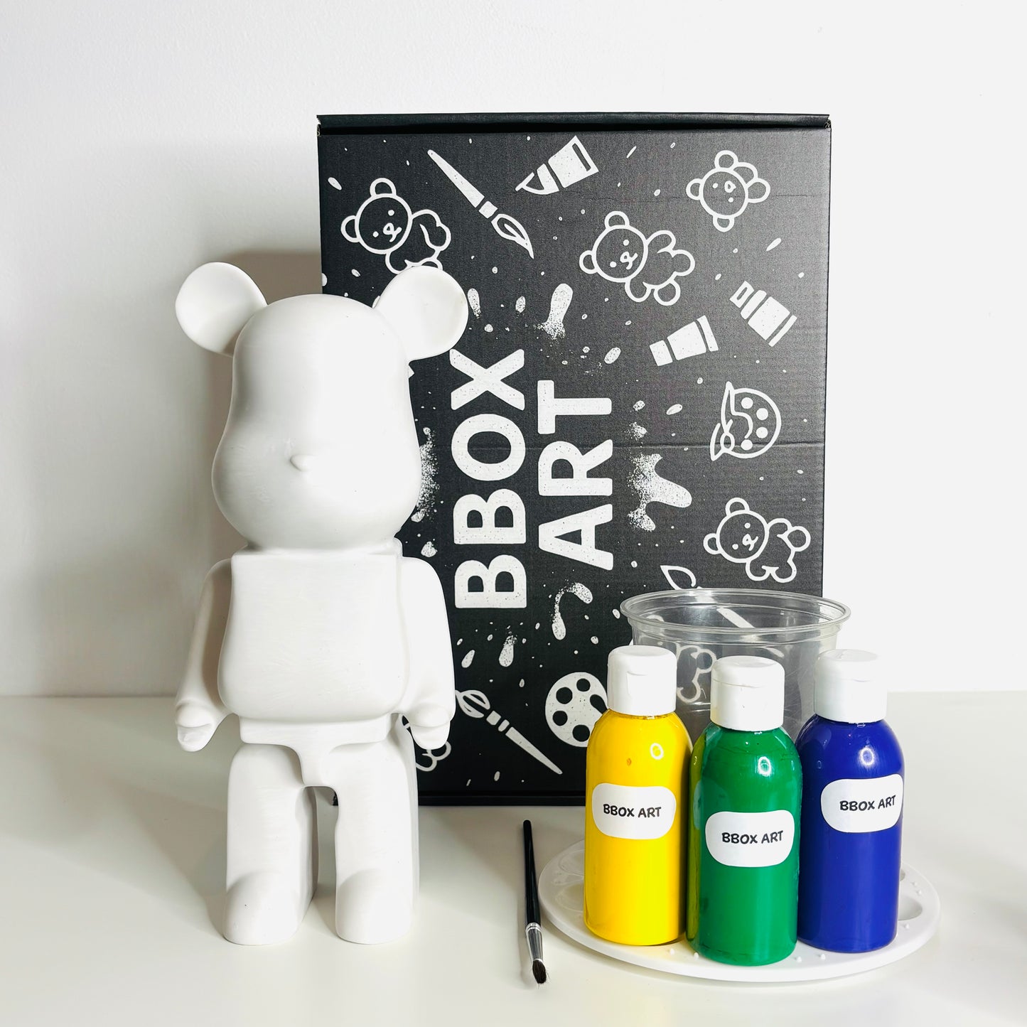 Ours Blocs à Peindre - Kit Créatif Bbox Art